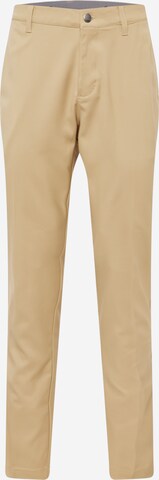 ADIDAS GOLF Regular Workout Pants 'ULTIMATE365' in Beige: front