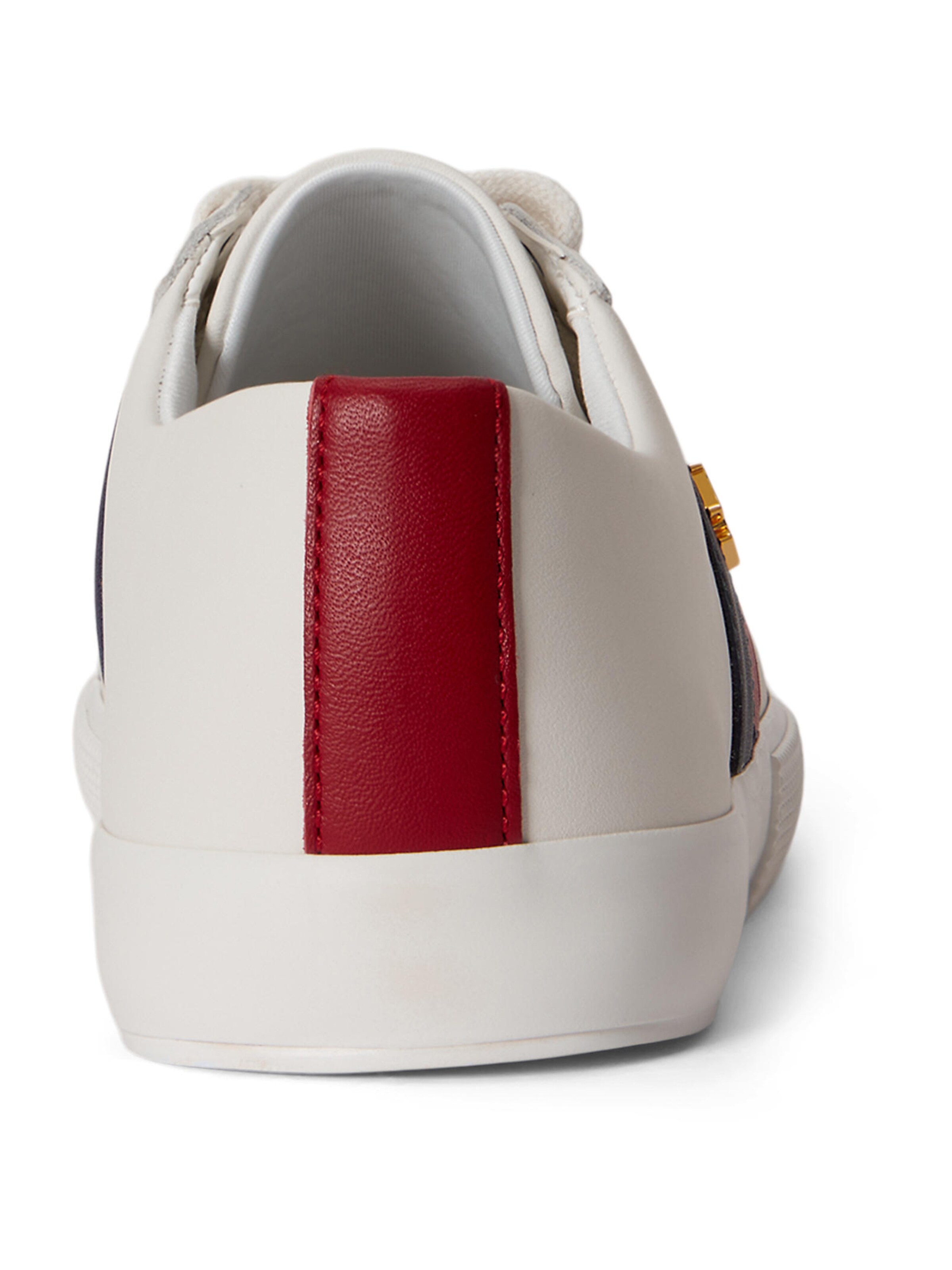 Sneaker low 'JANSON II' de la Lauren Ralph Lauren pe alb