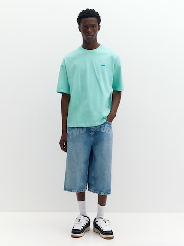 Pull&Bear Bluse in Blau