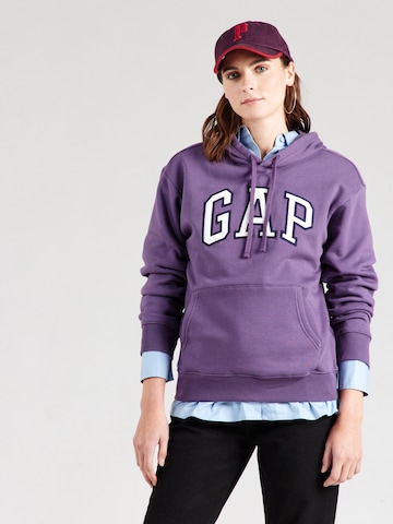 GAP Sweatshirt 'HERITAGE' i lilla: forside