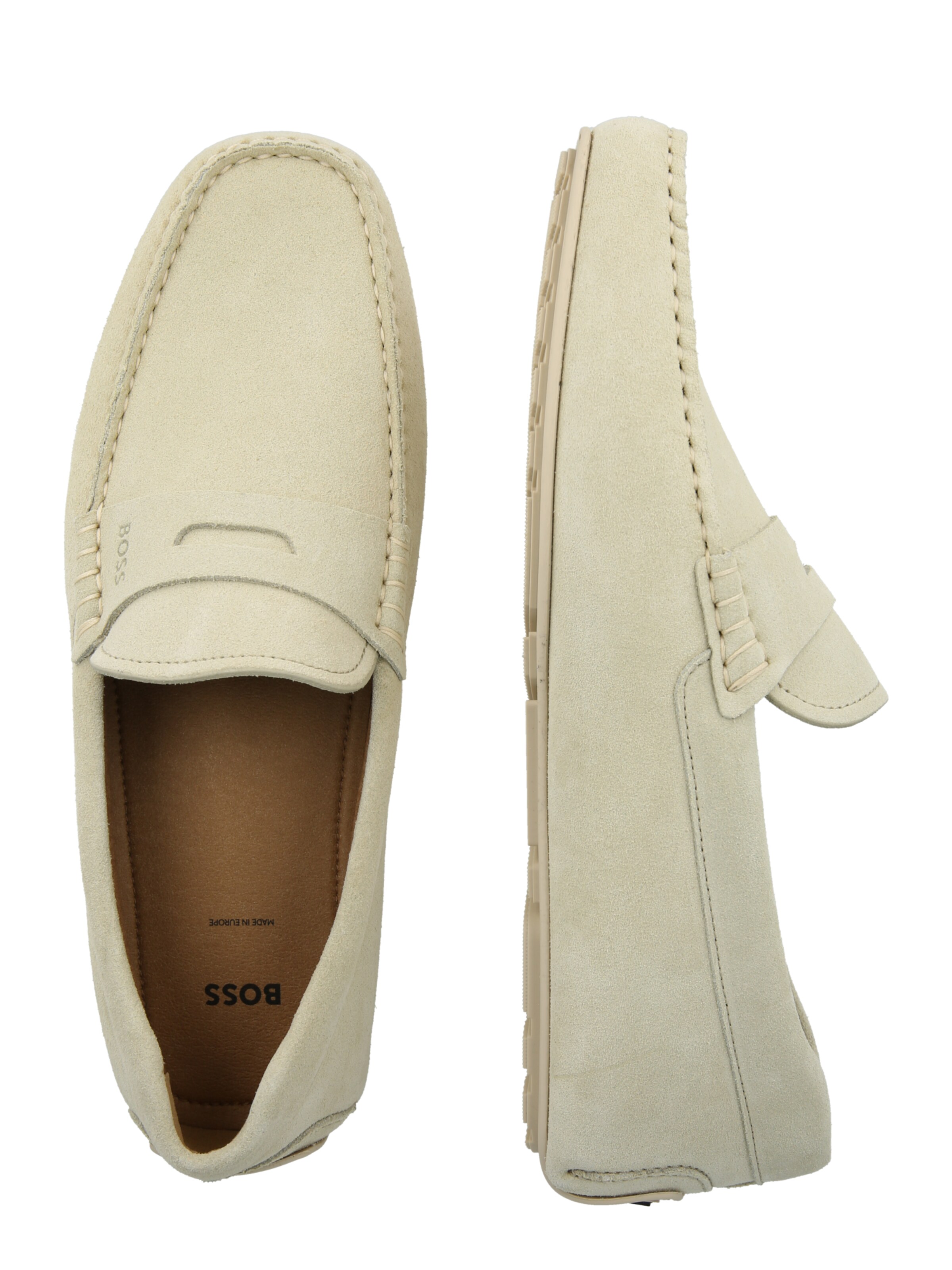 BOSS Mokasíny 'Noel' - Biela