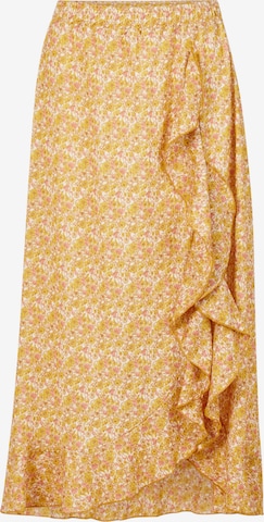Rich & Royal Skirt in Yellow: front