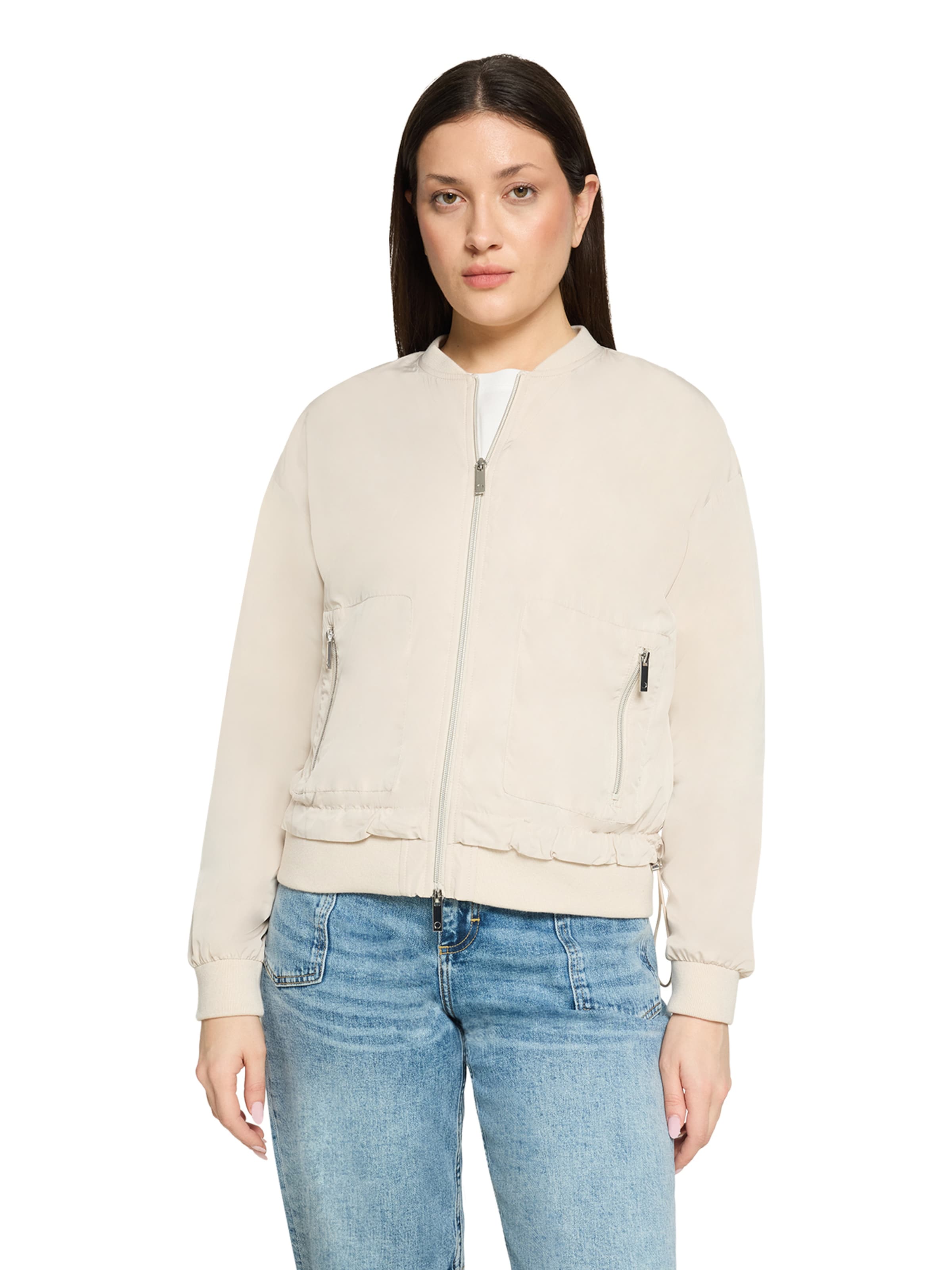 Cartoon Tussenjas in Grijs: voorkant