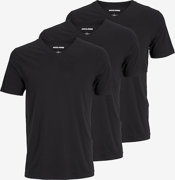 JACK & JONES Shirt in Black: front