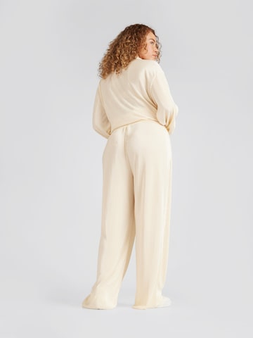 CITA MAASS co-created by ABOUT YOU Wide leg Pants 'Flora' in Beige