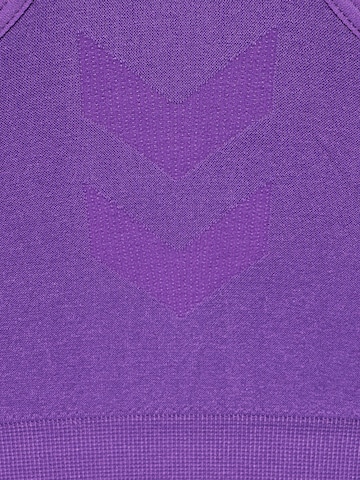 Hummel Bralette Sports bra 'Tif' in Purple