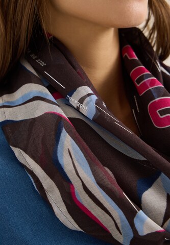 CECIL Tube Scarf in Brown