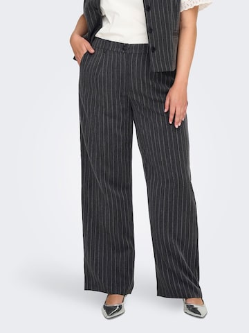 Regular Pantalon 'CARSIGA' ONLY Carmakoma en gris : devant