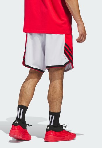 ADIDAS PERFORMANCE Loose fit Sports trousers in Grey