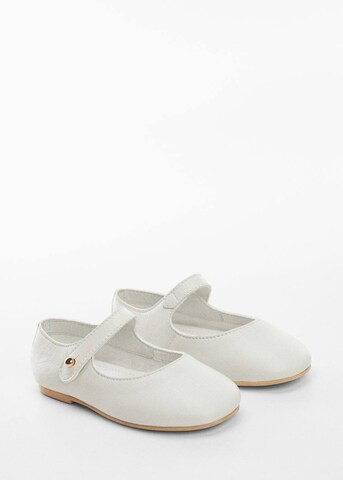 MANGO KIDS Ballet Flats in White