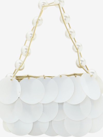 FELIPA Ročna torbica | zlata / bela barva, Prikaz izdelka