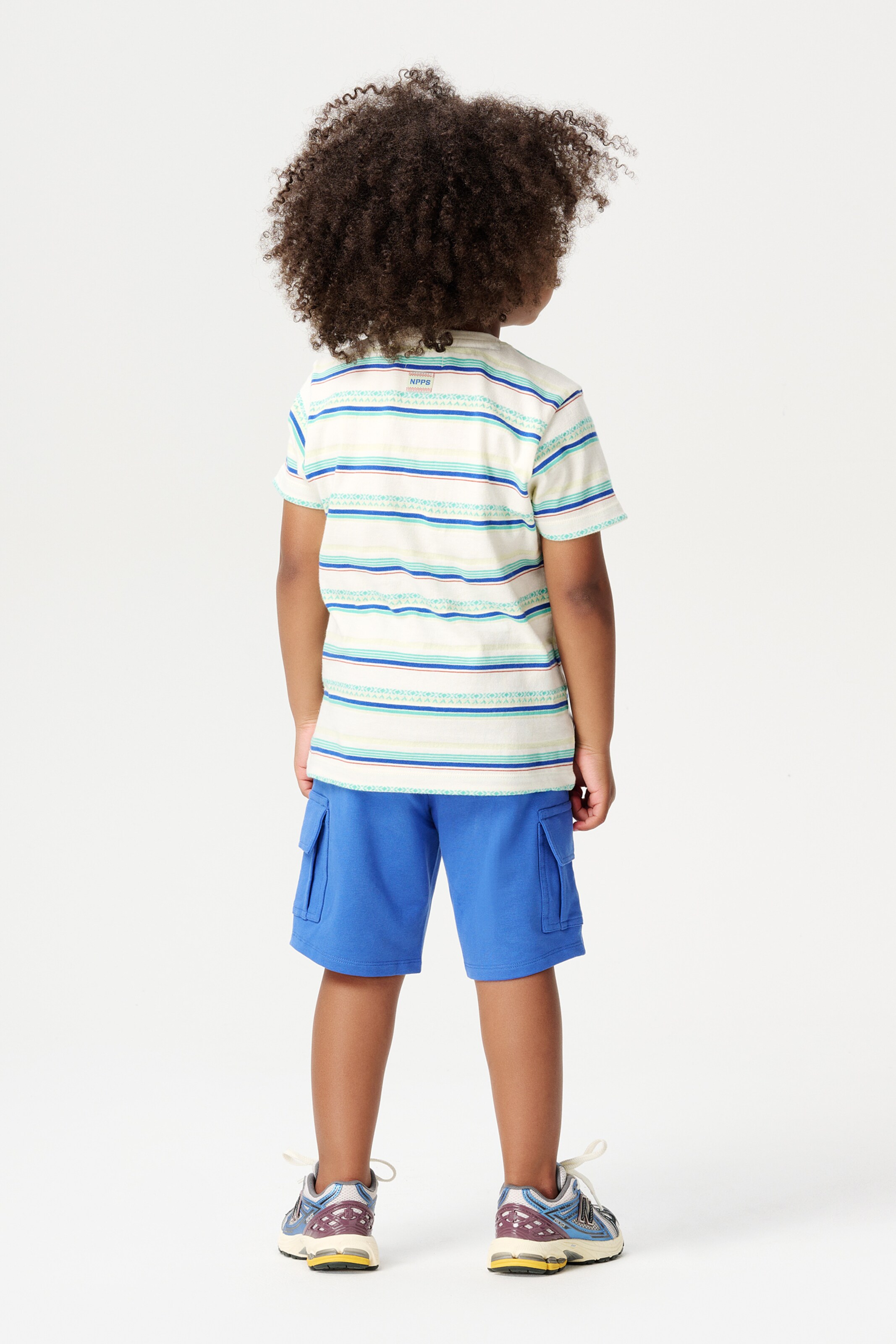 Noppies Loosefit Broek 'Linneus' in Blauw