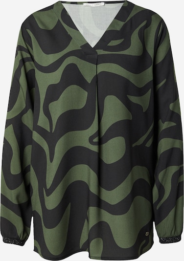 Key Largo Bluse 'WIND' in khaki / schwarz, Produktansicht