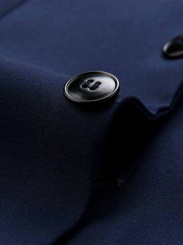 YOUTHUP Slim fit Suit 'Terzett' in Blue