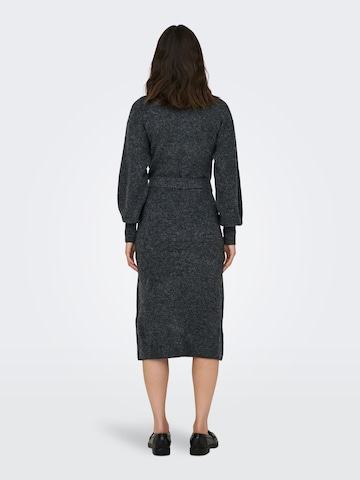 ONLY Knitted dress 'THILDE' in Grey