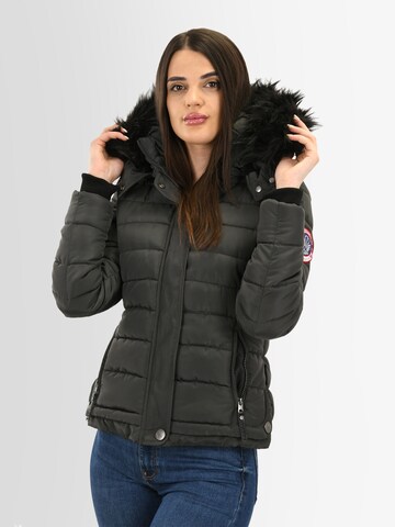 NAVAHOO Winter Jacket 'Chloe' in Grey