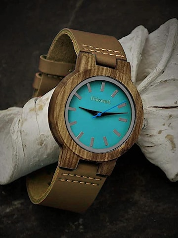 Holzwerk - Reloj analógico 'LIL NAILA' en azul