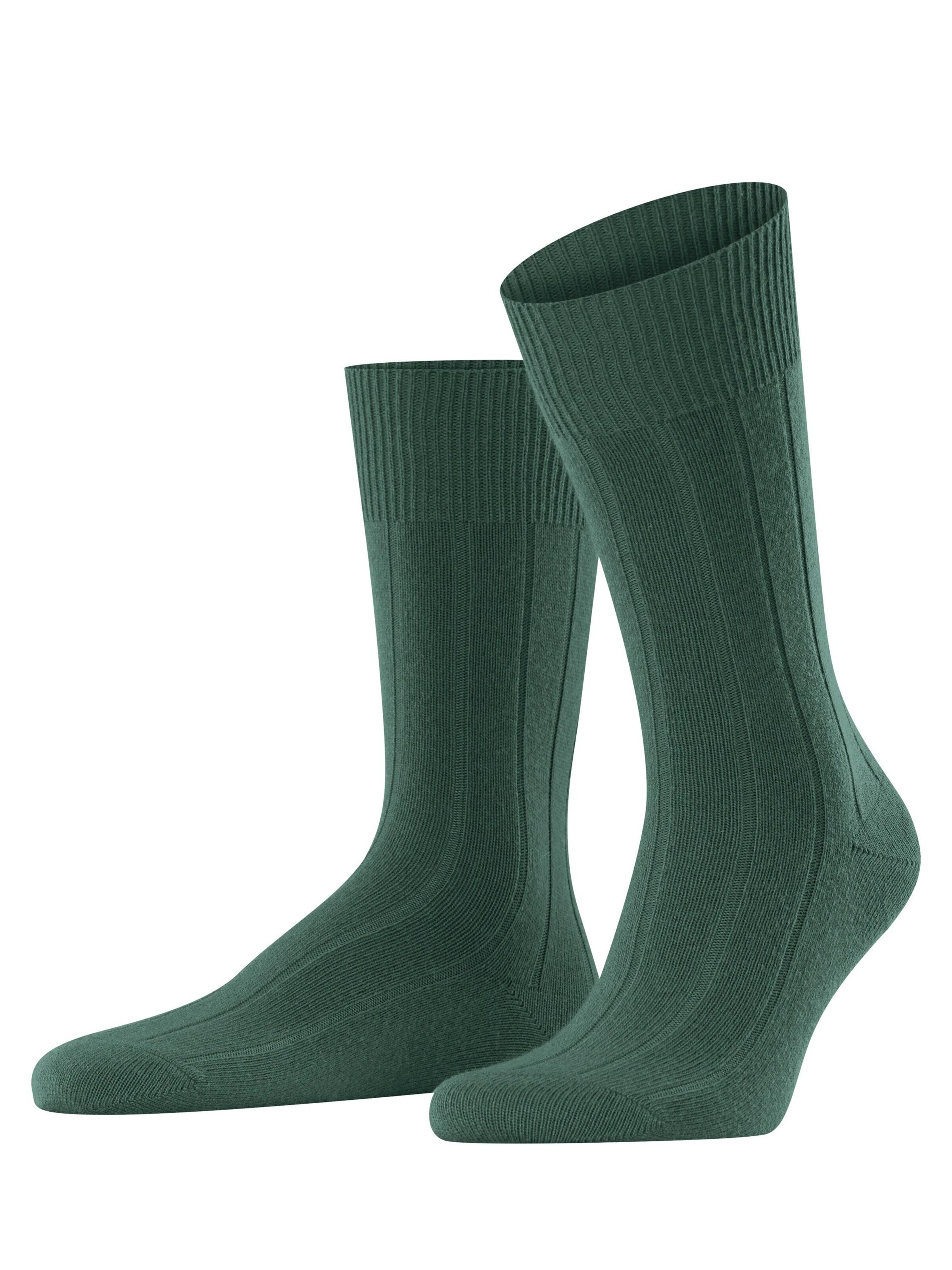 FALKE Socken 'Lhasa Rib'‌‌‌‌‌‌ in Grün: Vorderseite