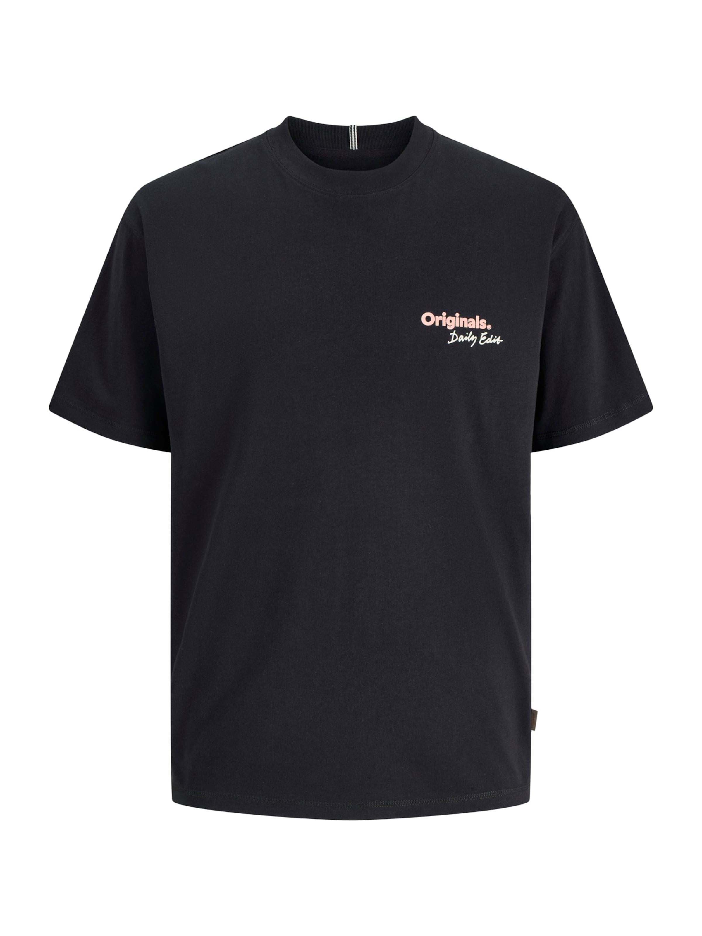 Jack & Jones Junior T-Shirt in Schwarz: Vorderseite