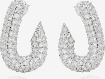 FILIPPA FIRENZE Earrings 'Sparkling GIGI' in Silver: front