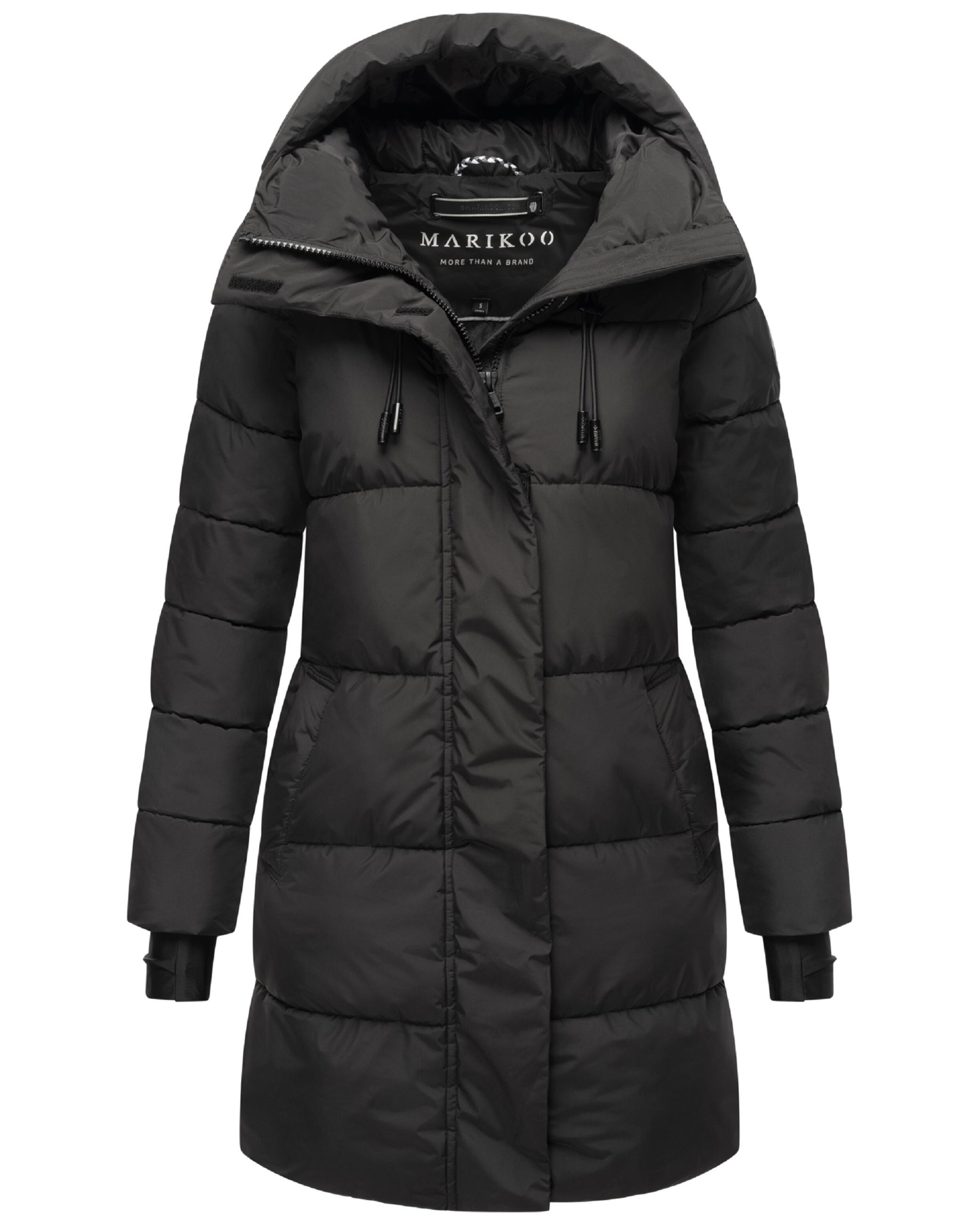 MARIKOO Зимнее пальто 'Kaituu XVI' в Черный