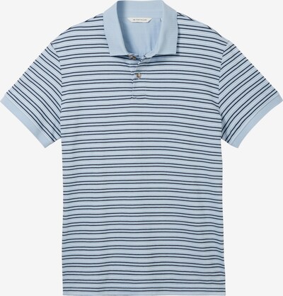 TOM TAILOR Shirt in hellblau / dunkelblau / weiß, Produktansicht