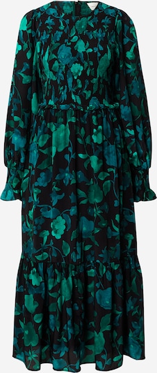 Fabienne Chapot Kleid in grün / petrol / schwarz, Produktansicht