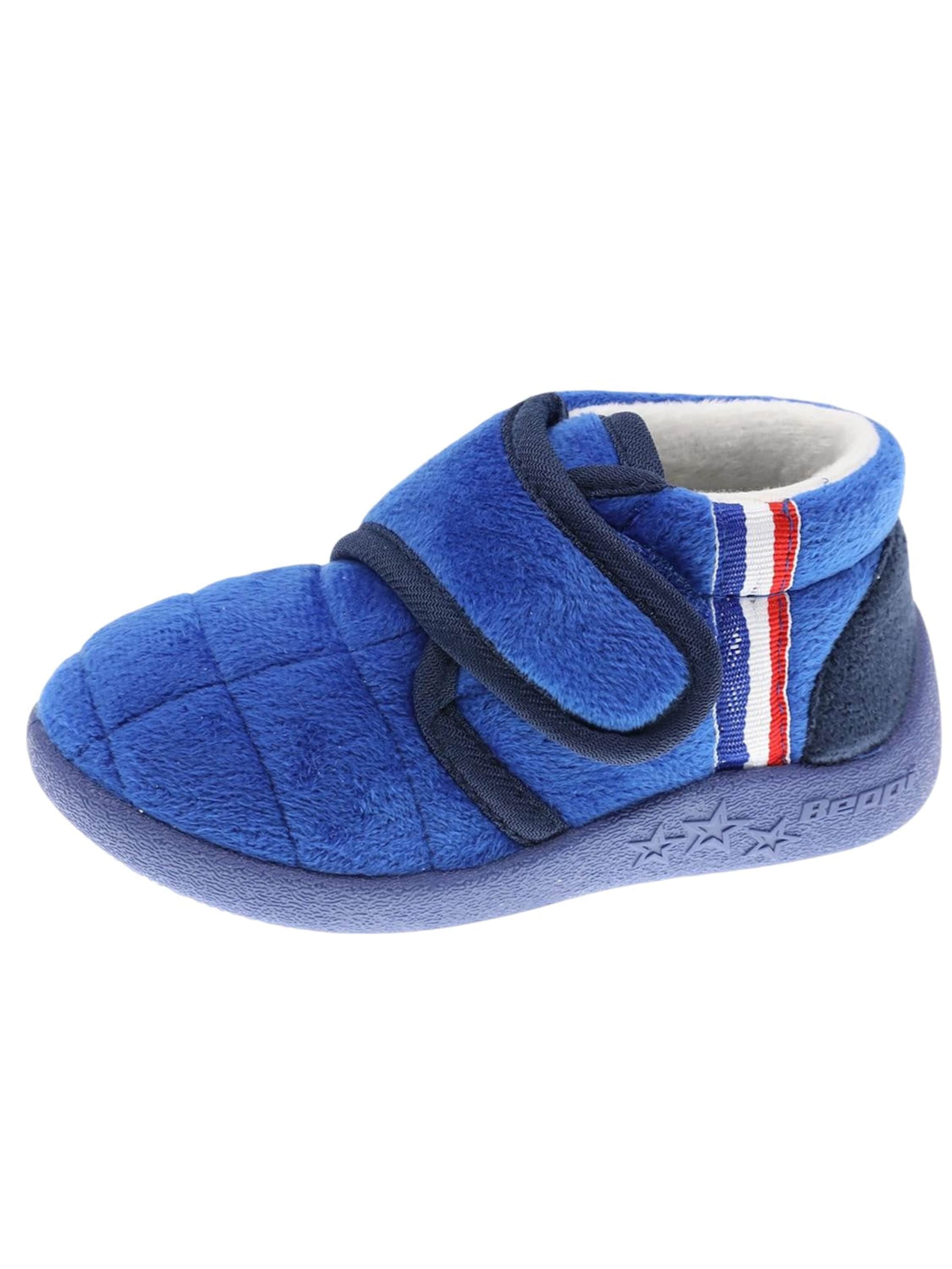 Beppi - Zapatillas de casa en azul: frente