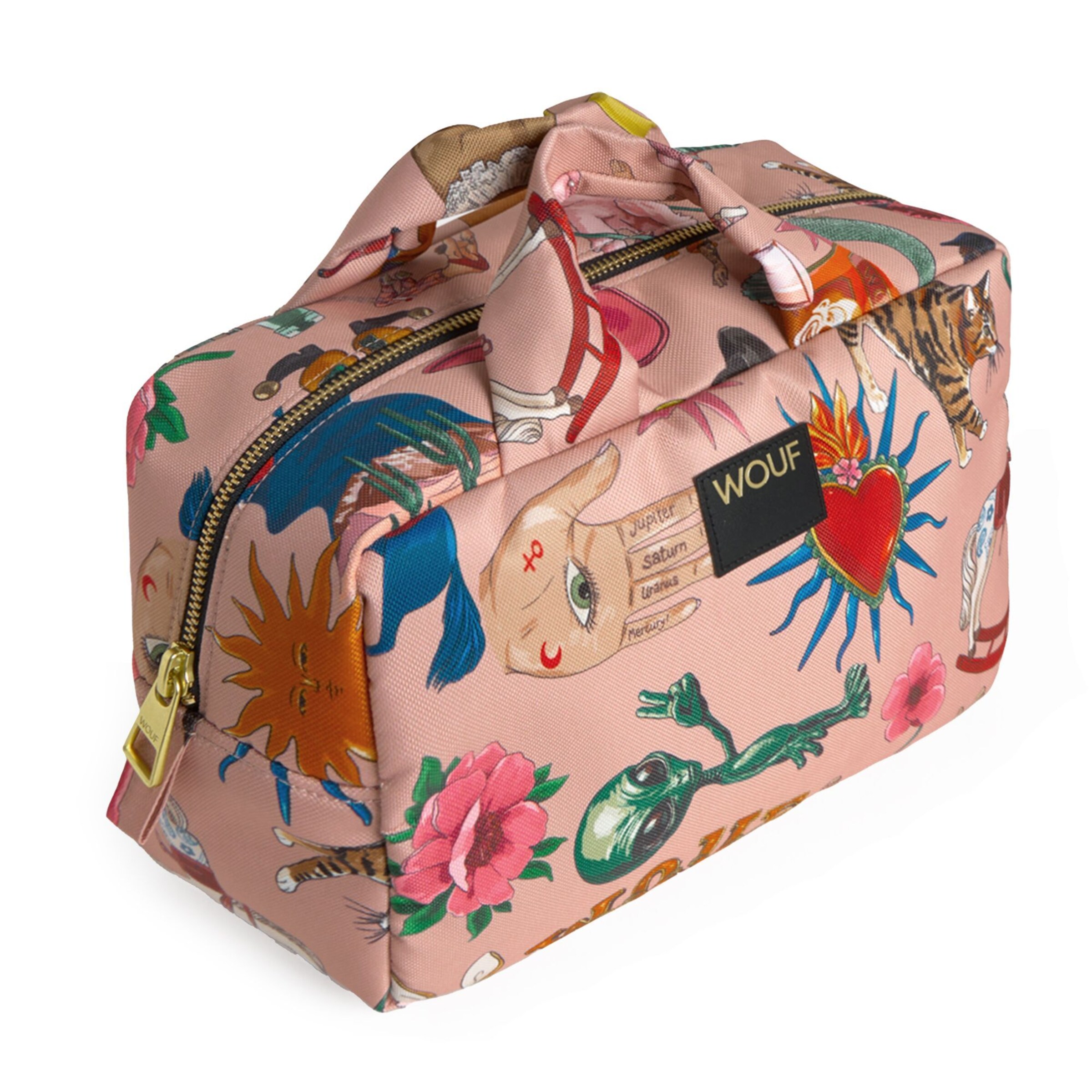 Nécessaire 'Daily' di Wouf in rosa