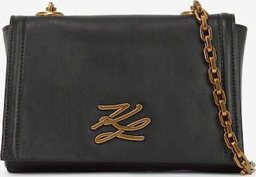Sac à bandoulière Karl Lagerfeld en noir : devant