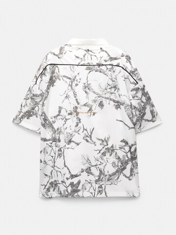 Maglietta 'STWD' di Pull&Bear in bianco