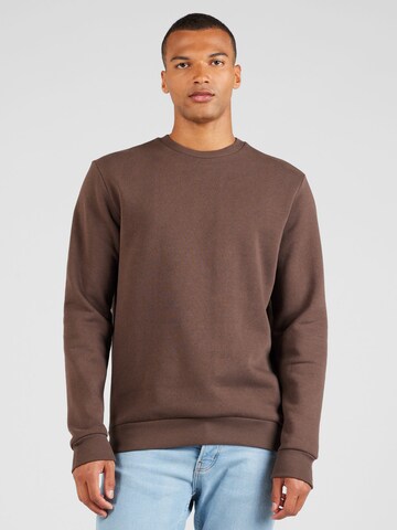 Coupe regular Sweat-shirt 'CERES' Only & Sons en marron : devant