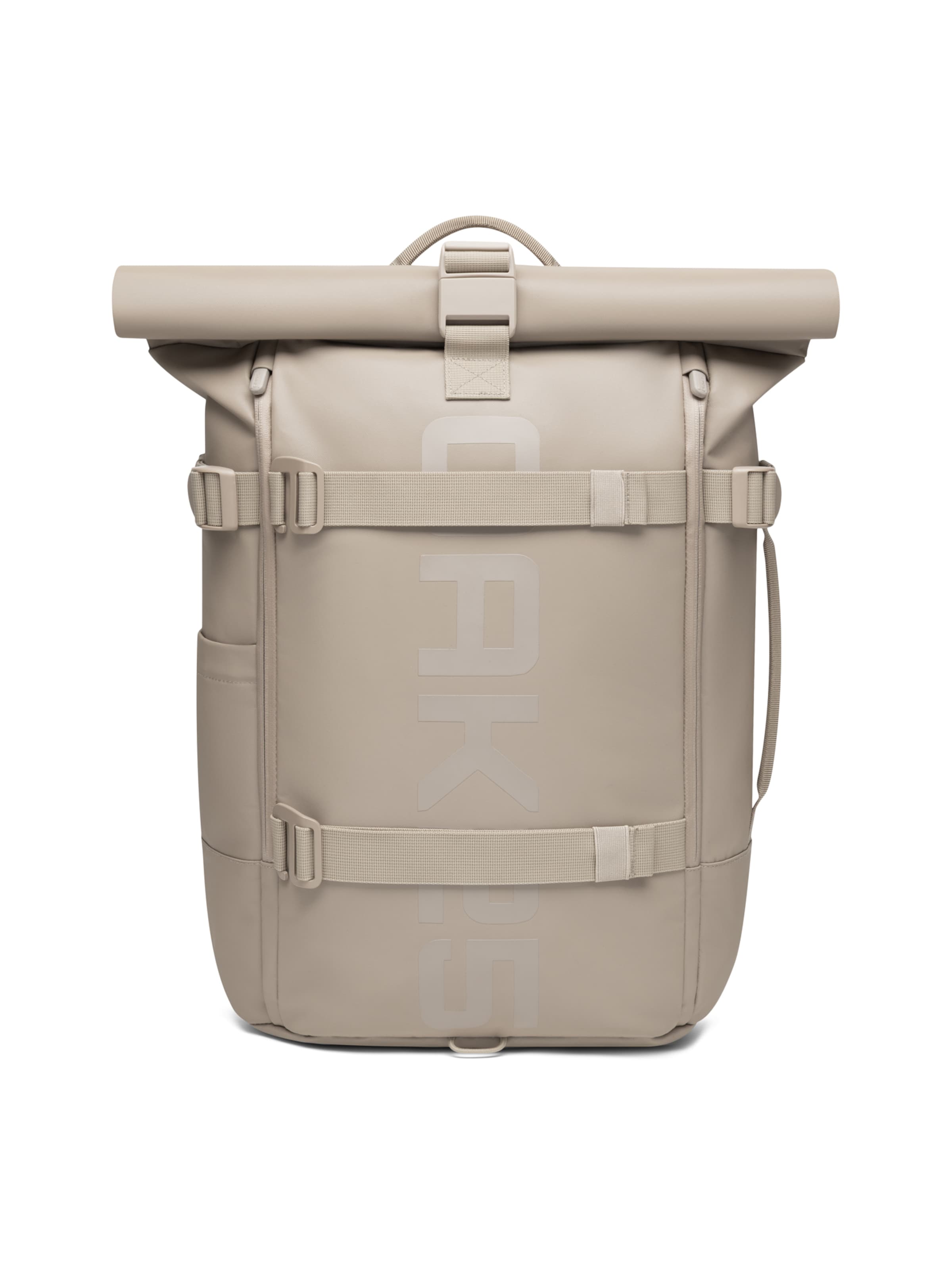 OAK25 Backpack 'LumoSense Rolltop' in Beige: front