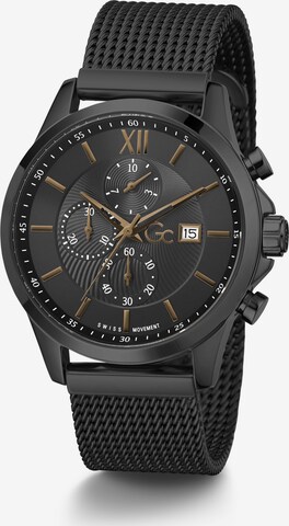 Orologio analogico 'Executive' di Gc in nero: frontale