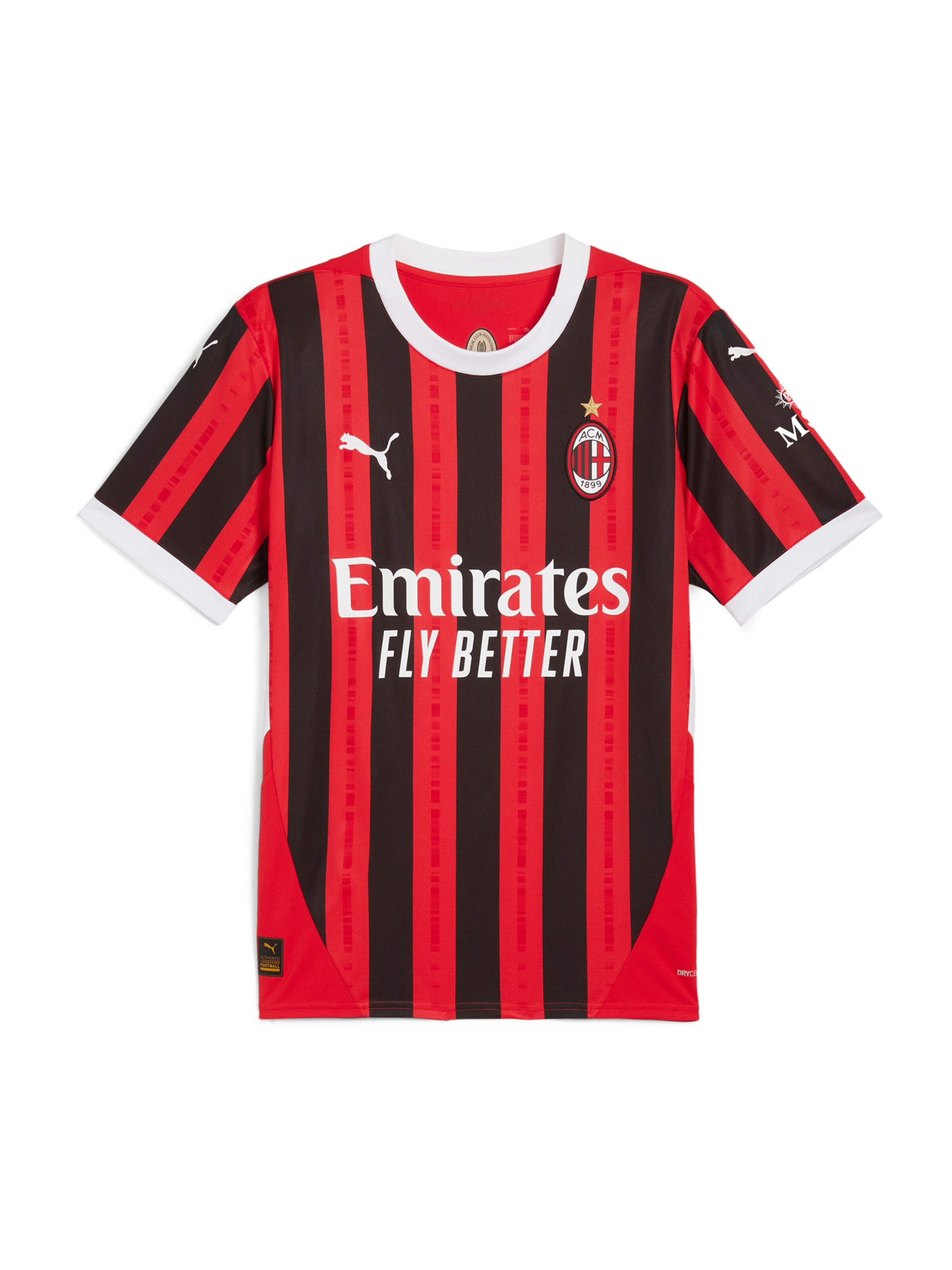 Maillot 'AC Milan 24/25' PUMA en rouge : devant