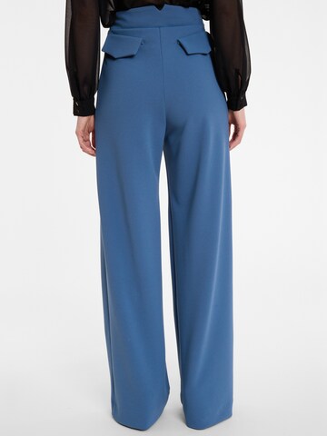 Ana Alcazar Regular Trousers 'Adyla' in Blue
