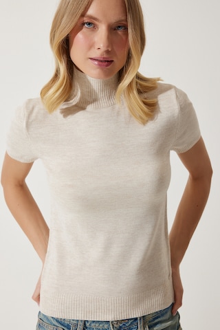 Happiness İstanbul Trui in Beige