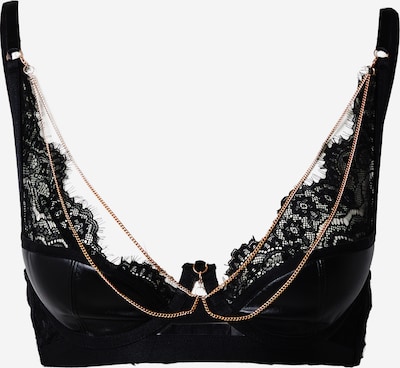 Hunkemöller BH in gold / schwarz, Produktansicht