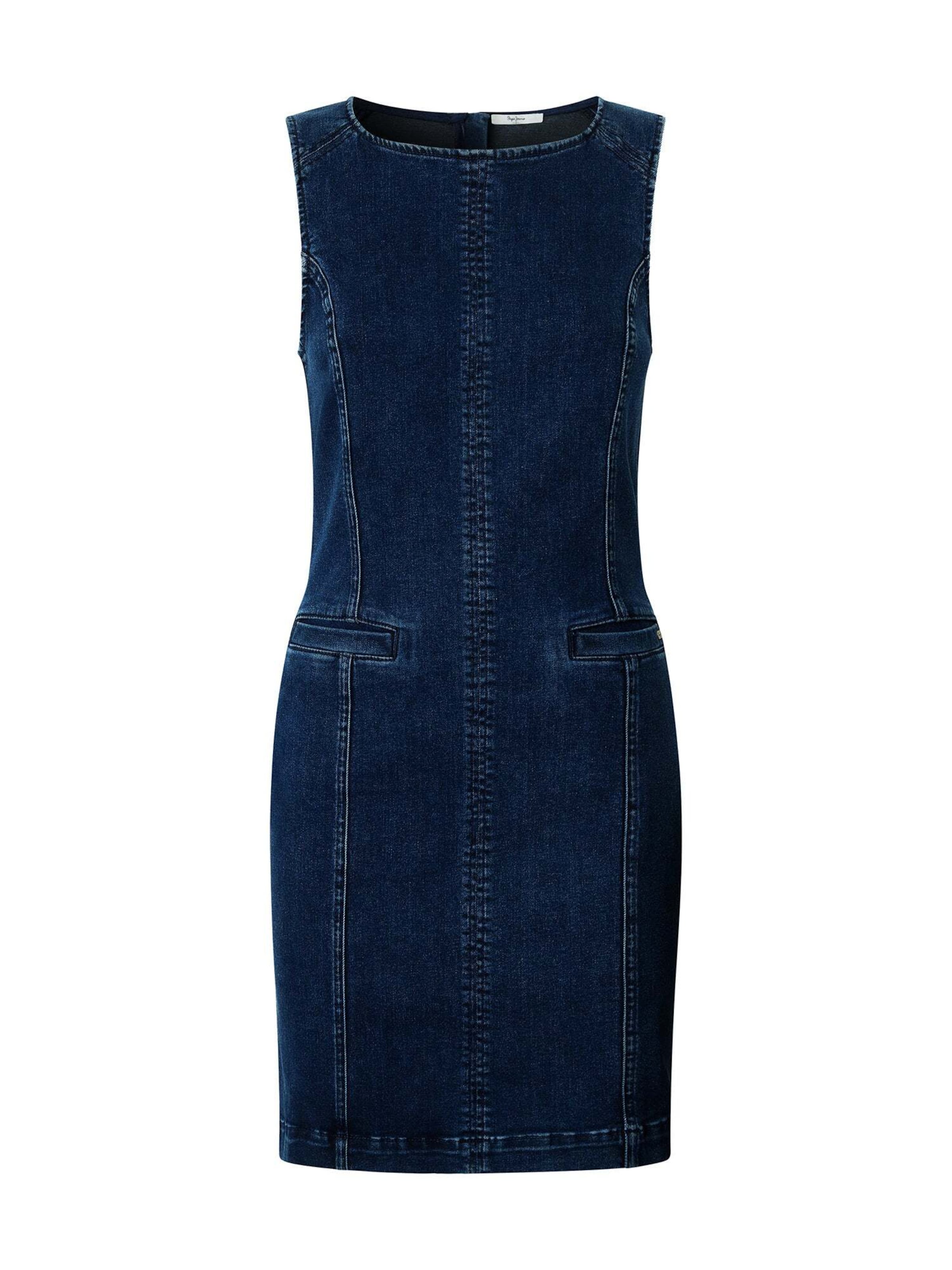 Pepe Jeans Jurk in Blauw: voorkant