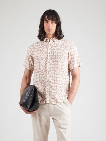 NOWADAYS Regular fit Button Up Shirt in Red: front