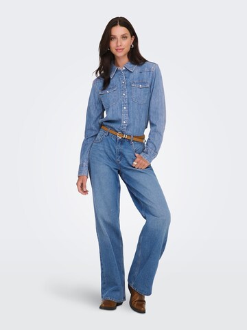 Camicia da donna 'ONLCharlize' di ONLY in blu