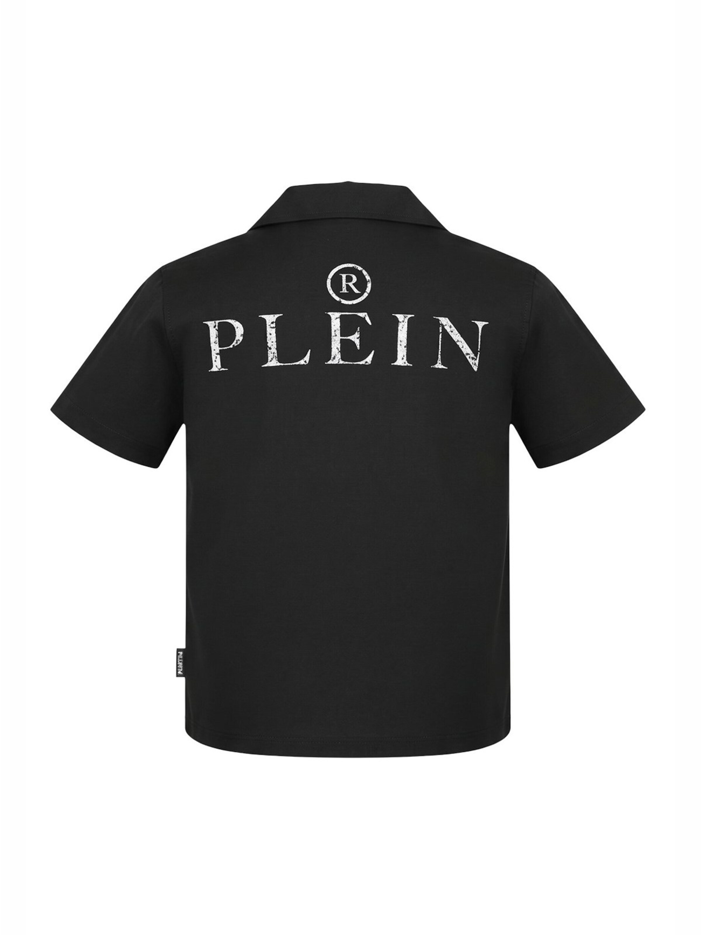 Philipp PleinMajica 'Camicia nera per bambino' - crna boja