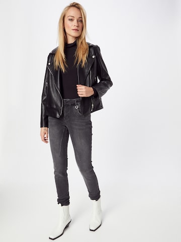 PULZ Jeans Skinny Džíny 'MARY' – šedá