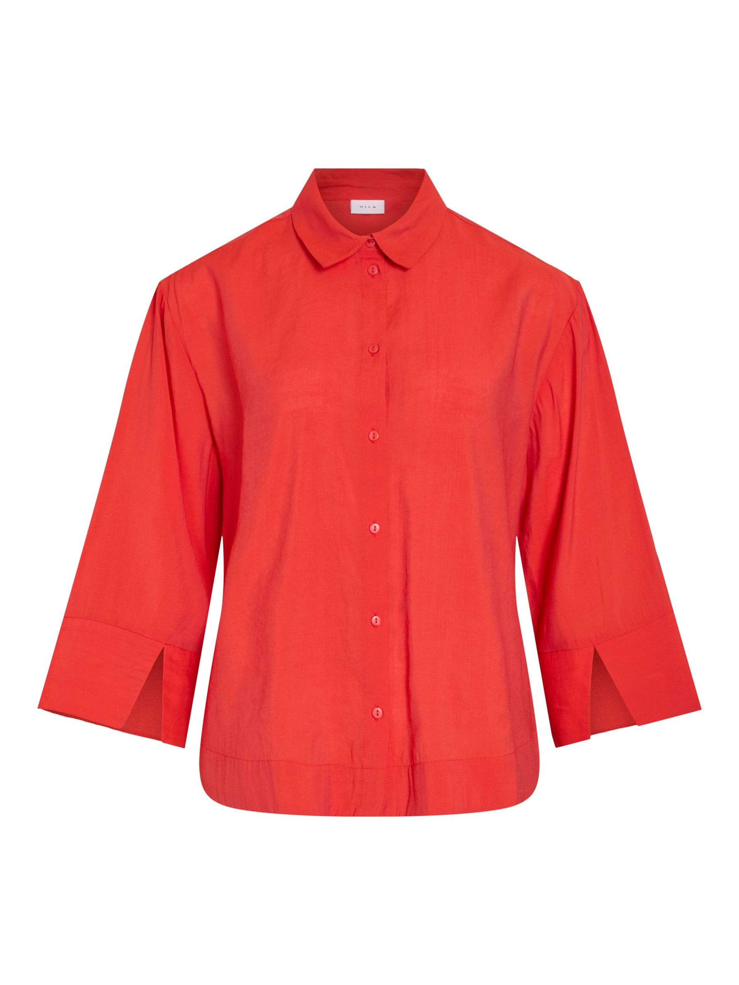VILA - Blusa 'VIAspyn' en rojo: frente