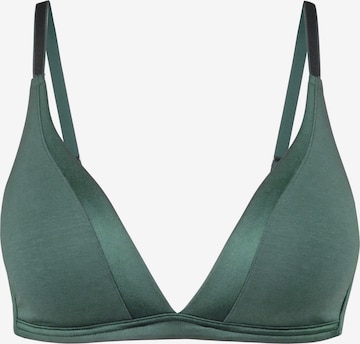 CALIDA Triangle Bra 'Cate' in Green: front