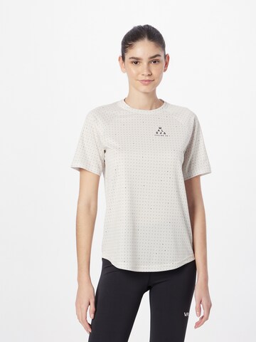 Maloja Functioneel shirt in Beige: voorkant