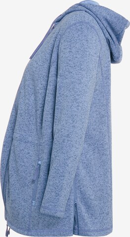 Ulla Popken Sweatjacke in Blau