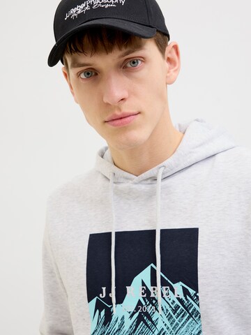 JJ Rebel - Sudadera 'JREBRAVEN' en blanco