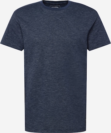 T-Shirt TOM TAILOR DENIM en bleu : devant