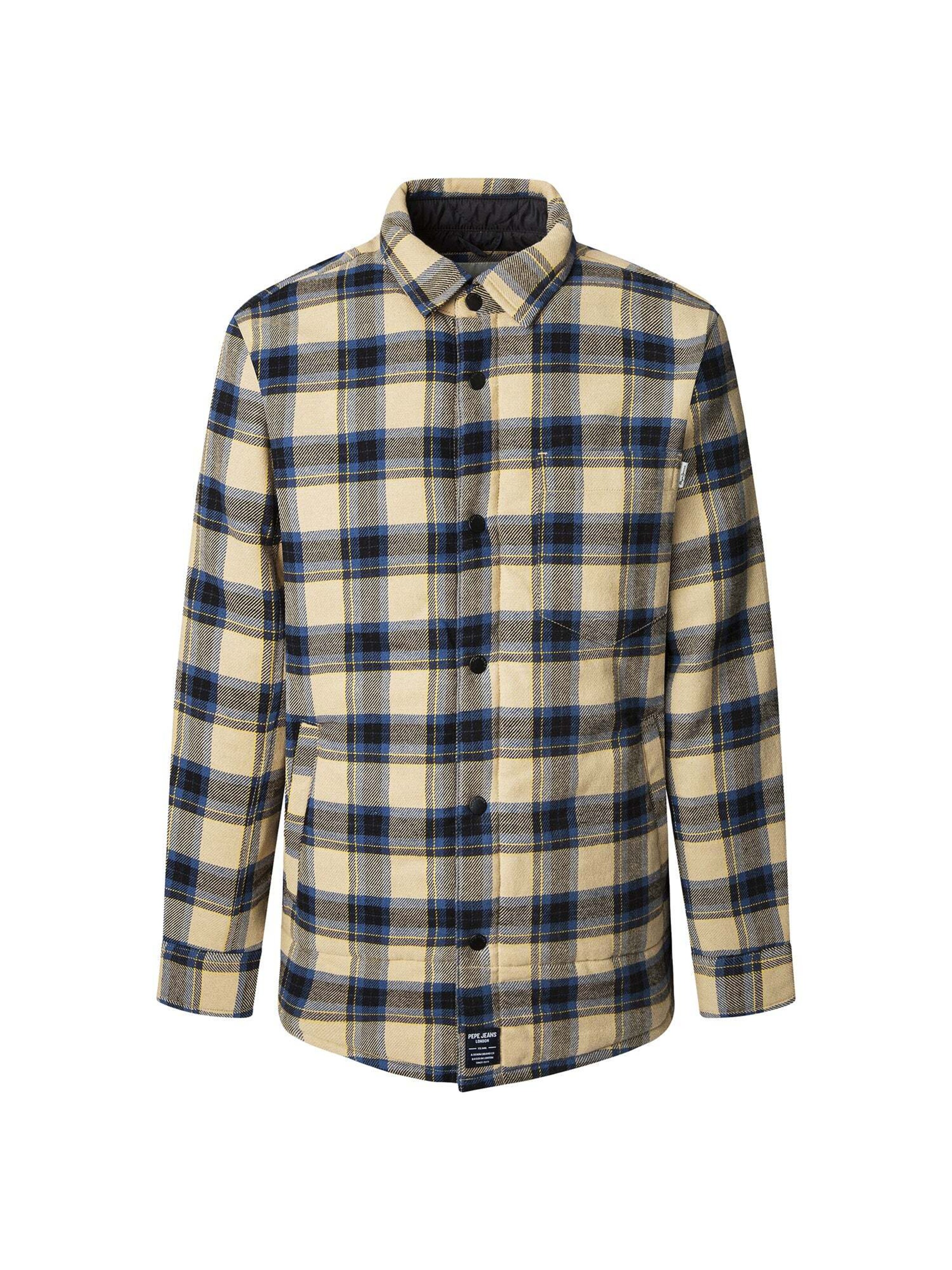 Pepe Jeans Regular fit Overhemd 'Steeve' in Blauw: voorkant